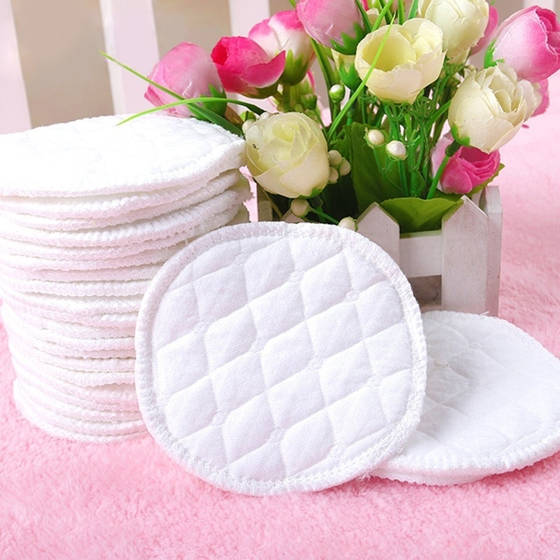 Reusable Breast Pads Absorbent Cotton